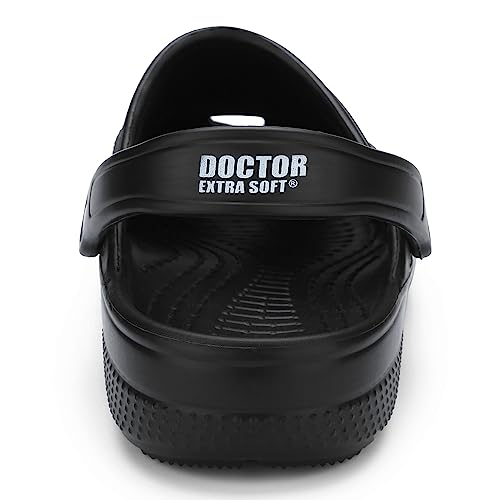 DOCTOR EXTRA SOFT Men's Classic Casual Clogs/Sandals with Adjustable Back Strap for Adult | Comfortable & Light Weight | Stylish & Anti-Skid | Waterproof & Daily Mules for Gents/Boys D-501 (Image - 6)