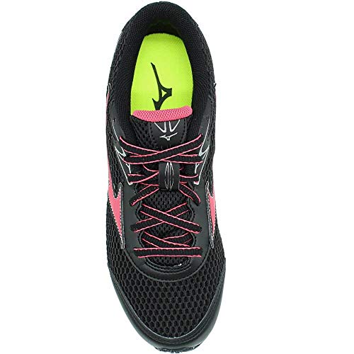 Tênis Mizuno Jet 3 N - Feminino - Preto/Rosa
