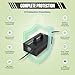 Golf Cart Charger 36 Volt EZGO TXT 18 AMP with LCD Display EZGO Golf Cart Battery Charger 36V Trickle Charger for Lead-Acid Battery 16 FT Cable EZ-go Charger 36 Volt for 1996 to Present