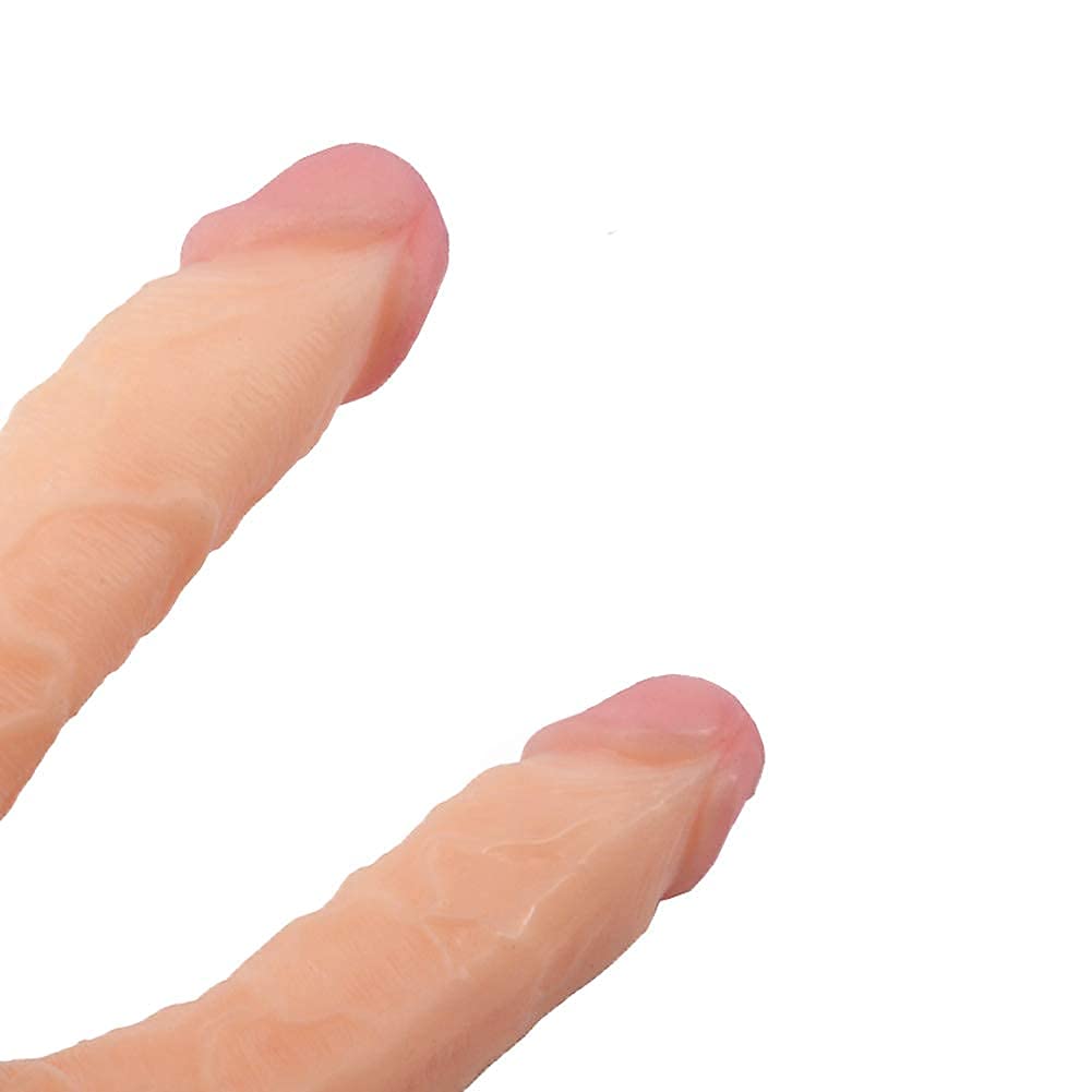 Roluck Doppio Dildo per Le Donne 46 cm Extra Lungo Doppio Dildo Dildo Realistico per Lesbiche Masturbazione Femminile Stimolazione del Punto G Pene Anale Dildo Giocattolo Del Sesso