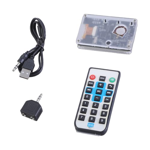 TENYELE Hochpräzise Sound-Display-Uhr mit Musikspektrum-Visualisierung, geeignet für Studio-Systeme, verschiedene Einstellungen