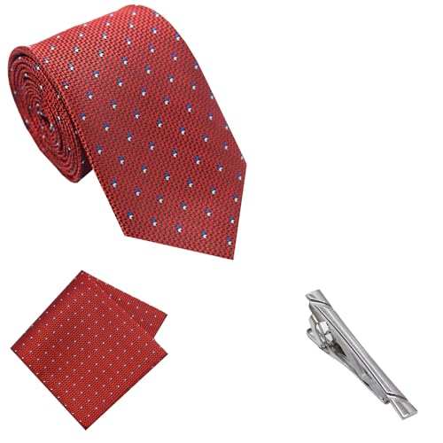 Image of TIE STUDIO Men's Necktie Pocket Square & Cufflinks