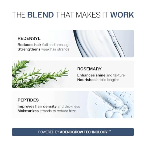 Image of Bare Anatomy Anti-Hair Fall Conditioner for Hair Fall with Redensyl, Rosemary & Peptides | Reduces Hair Thinning & Breakage | Strengthens Hair, Reduces Frizz & Adds Shine | For All Hair Types | 175gm