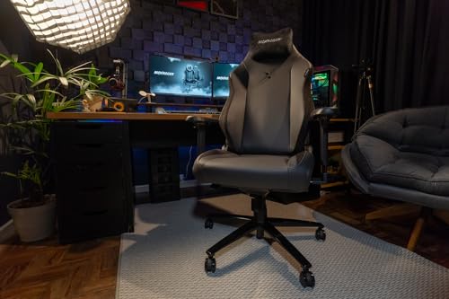 MAX RACER - Cadeira Gamer Massageadora Heavy-SMI - Poltronas Gamer de Aço, Cadeira Ergonômica - 8 Po