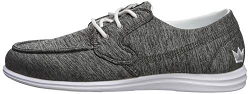 Brunswick Ladies Karma Bowling Shoes- Grey/White, 9 #TOP4