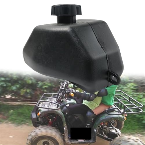 Tapa plástica del tanque de combustible accesorio negro para moto todoterreno 7