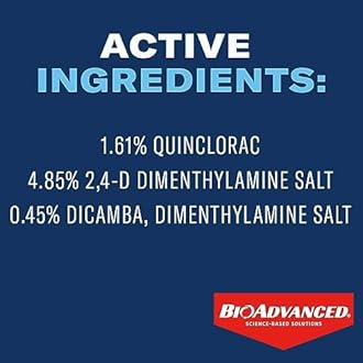 BioAdvanced 32OZ Weed/CRBGRS Killer - Kills Weeds & Crabgrass, Covers 12400 Sq Ft - Spray Form