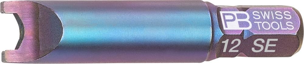 PB Swiss Tools 1/4" PrecisionBit with nanocoating for Spanner (Snake Eyes) Screws, Size 12-image-17