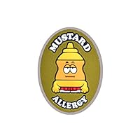 Algopix Similar Product 7 - AllerMates Kids Medical Charm  Mustard