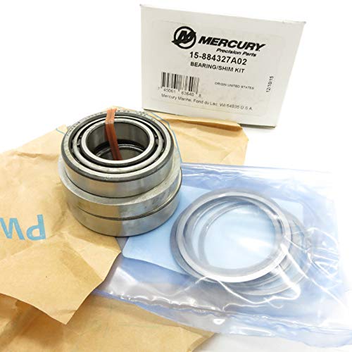 Nuevo Mercury Mercruiser Quicksilver OEM parte # 15  884327 A02 rodamientos/cuña para
