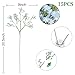 DEEMEI 15 PCS Babys Breath Artificial Flowers Fake Babys Breath Flowers Artificial Bulk Blue Gypsophila Bouquets Real Touch Faux Flowers for Wedding Floral Arrangement Party Home Decoration