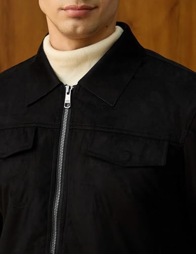 Image of U.s.polo association men's solid regular fit jacket