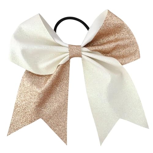 Nœuds élastiques multicolores 7 pouces pour queue de cheval et chouchou fille