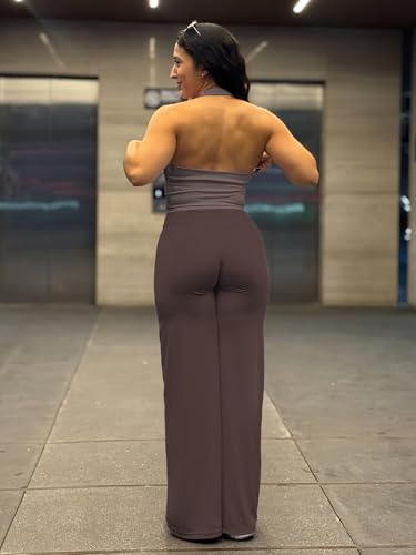 Image of YEOREO Ease Workout Leggings Womens No Front Seam Straight Leggings 29 inch / 31.5 inch / 33 inch / 35 inch High Waist Buttery Eddiy Yoga Pants