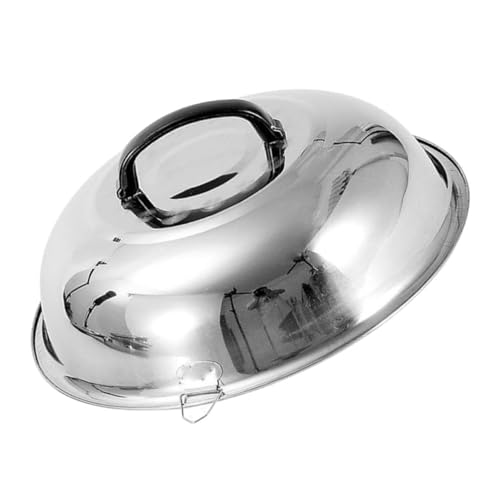 FUNNETOYU Tapa Inoxidable Resistente para Cacerolas de Tapa Multifuncional para Cocina Cubierta Duradera para Ollas y Sartenes para Uso Doméstico