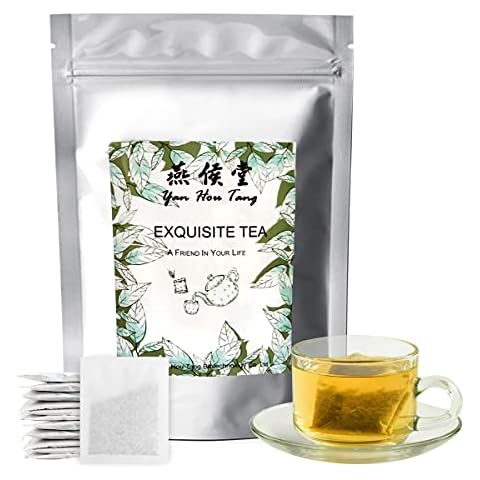 Yan Hou Tang Organic Oolong Tea Bags 100 Count Individually Wrapped Pure Natural Best Value Family Size Served at the Best Chinese and Sushi Restaurants Cover