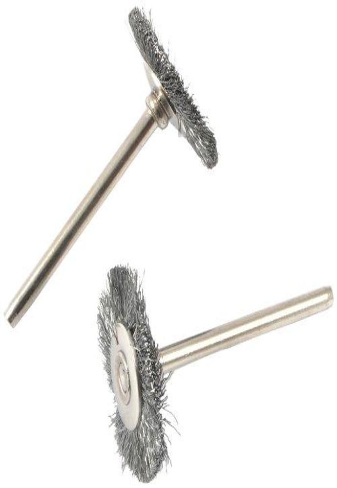 Forney 60251 Wire Wheel Set, Steel, 1-Inch, 2-Piece