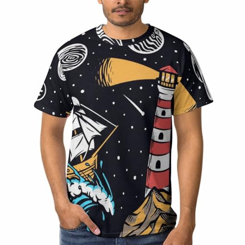 Tee Shirt Manches Courtes Homme pour les Journées d'Été