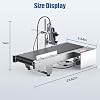 JS740 Inkjet Coding Machine with Mini Conveyor Belt, Automatic Online Inkjet Printer with 42ml Original Quick-Drying Ink, Industrial Batch Code Printer Date/Barcode/QR Code/Number/Label