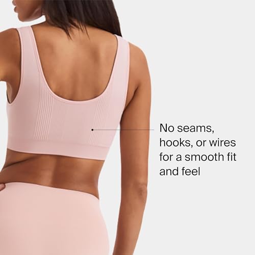 Image of SPANX Breast of Both Worlds Reversible Comfort Bra - Wireless, Seamless Bra - Reversible Design - Wire-Free Comfort
