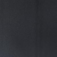 EU Fabrics PU-beschichteter Outdoor-Stoff, wasserdicht, reißfest, Tuch für Gartenmöbel, Nähmaterial für Handwerk und Hobby, 100 x 150 cm, Schwarz, 100 x 150 cm