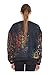 GaryGraham422 Unisex Patched Sweatshirt, Floral, Medium