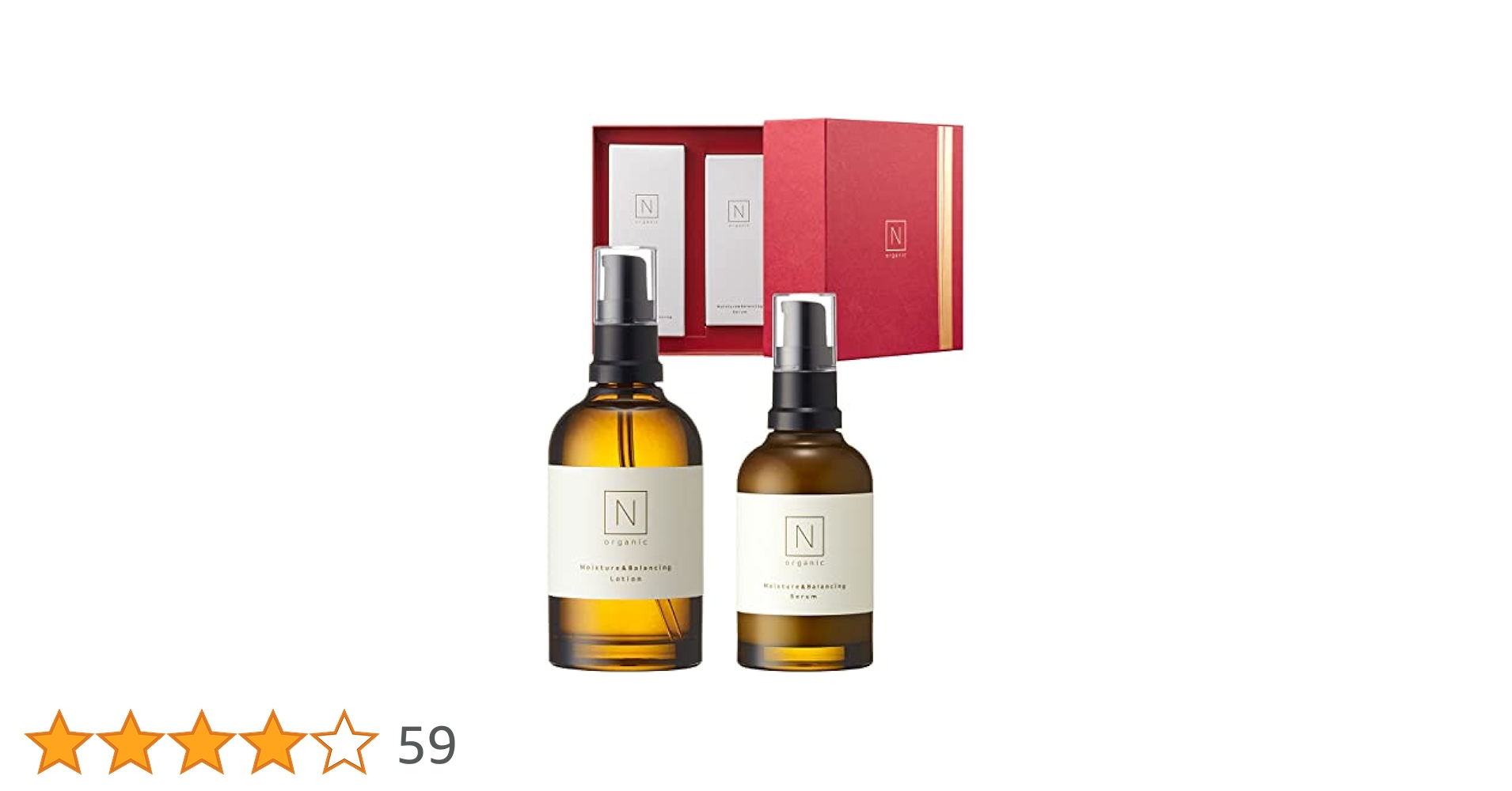 Nオーガニック モイスチュア＆バランシング ローション セラム Amazon | 【特別ギフトボックス】N organic モイスチュア