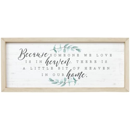 Simply Said, INC Farmhouse Frames Memorial Decor, Because Someone We