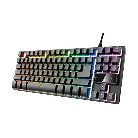 Teclado Gamer Trust GXT 833 Thado Retroiluminado RGB TKL Cover