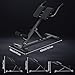 RRXIMHTT Portable Roman Chair with Adjustable Incline - Iron Frame Workout for Abdominal, Lower Back, and Hip Muscles, Suitable for All Heights, Easy Assembly Included Black