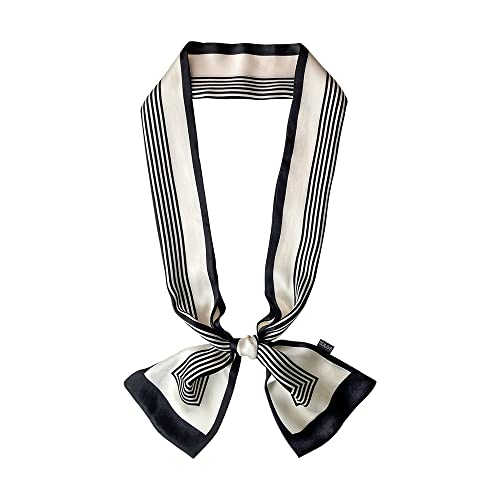 Mulberry hair ribbon Light weight Silk Scarf set fashion for women hair chic stylish neckerchief Head Scarf Wraps