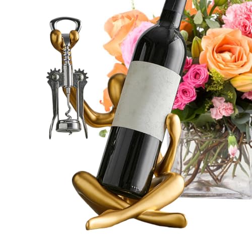 Ornement de comptoir range-bouteille stable anti-chute - 2