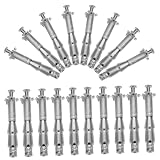 Amosfun 22ensembles Vis Ancrage Pour Cloisons Creuses Écrous à Expansion Avec Vérin Bou...