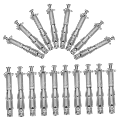Amosfun 22ensembles Vis Ancrage Pour Cloisons Creuses Écrous à Expansion Avec Vérin Boulons De Fixation Pour Portes Creuses Écrous Filetés Pour Installation Facile