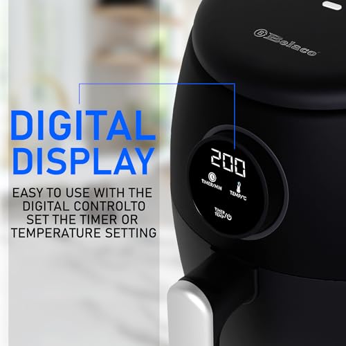 Belaco BEL-AF-02 Air Fryer, 2.1Qt Digital Display, Rapid Air Circulation, Air Fryers, 60 Min Timer thumb #5