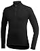 Produktbild Woolpower 400 Turtleneck Long Sleeve Zipp Shirt Men - Thermounterwäsche, Schwarz, XL
