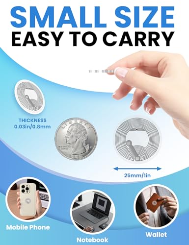 Pegatinas NFC NTAG215 compatibles con todos los teléfonos inteligentes 3