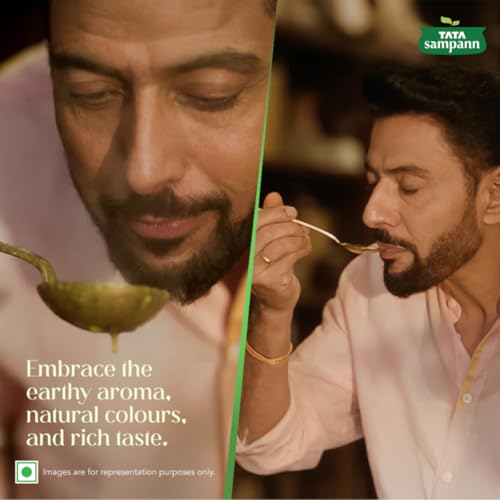 Tata Sampann Unpolished Kala (Black, Brown) Chana, 500g