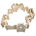 THE FRECKLED FROG Little Happy Architect - Set of 22 - Ages 18m+ - Wooden Blocks for Toddlers - Create Endless Village Layouts - Lightweight