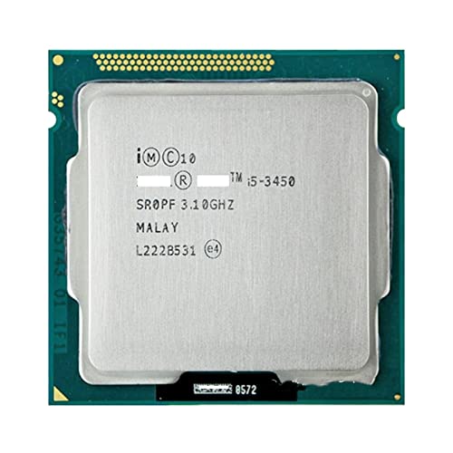 Numero di modello: i5 3450 Processore CPU I5 3450 I5-3450 3.1GHz/6MB Socket 1155 HD 2500 Memoria supportata