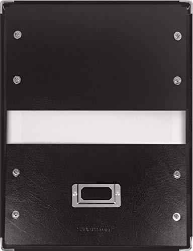 Snap-N-Store Double Wide CD Storage Box, 6.125" x 10.5" x 14", Holds up to 330 CDs/DVDs, Houndstooth (SNS03315) - Thumbnail 3