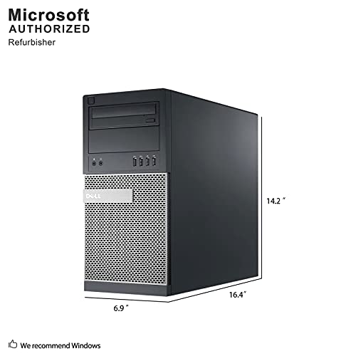 Dell Optiplex 7020 Tower Desktop Computer,Intel Core I5-4570 3.2Ghz Up To 3.6Ghz, 8Gb Ddr3, 120Gb Ssd+2Tb, Dvd, Wifi,Hdmi,Vga,Display Port, Usb 3.0, Bluetooth 4.0, Win10Pro64 (Renewed) #TOP3