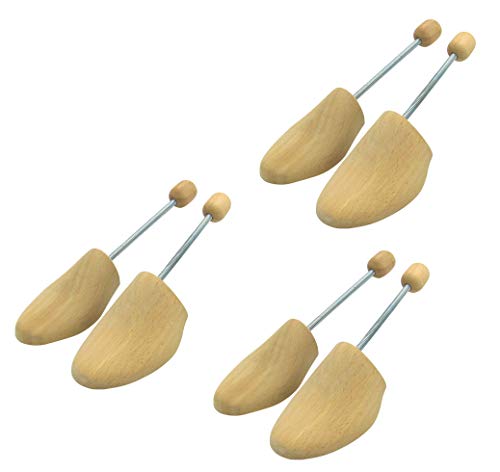 Max Basic Sneaker en hêtre, by MTS shoecare made in Germany (Lot de 3 paires)