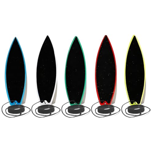 Mini tablas de surf Tabla de surf con dedos de 5 piezas, tabla de surf con la punta de los dedos, juguete de tabla de surf, tabla de surf para aliviar el estrés, para niños y adultos Tabla de surf