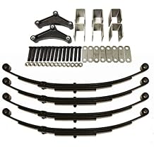 LIBRA 3500lb Tandem Trailer Axle Suspension Kit 1750lb Leaf Springs & Hanger Kit