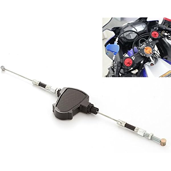 CNC aluminiowa linia Easy Stunt Pull Clutch Cable Leveling System Uniwersalny dla większości motocykli Dirt Bikes z zaciskiem kablowym