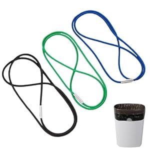 Trash Can Rubber Bands, Elastic Trash Bag Holder for 13 to 30 Gallon Garbage Cans, Adjustable Garbage Bin Elastic Straps for Home, Kitchen, Office (3 Pcs)