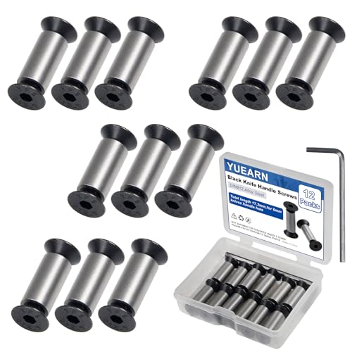 YUEARN Black Knife Handle Screws