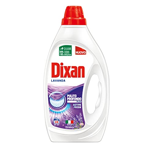 Dixan Detergente líquido lavanda 19 lavados, 950 ml Cover