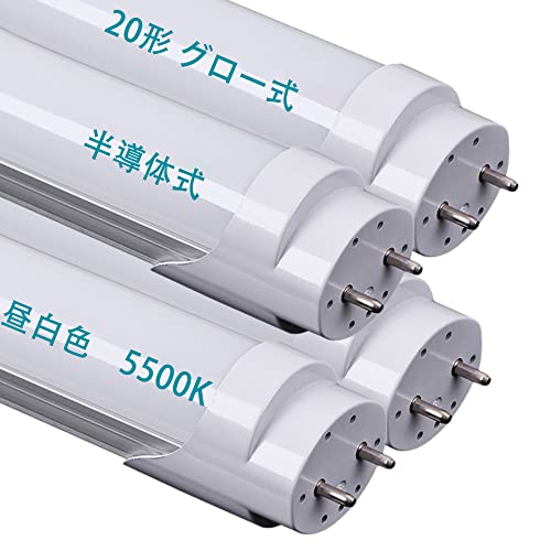 20`LEDǌu F5500K ǌu20w` O[E̎ECo[^[̏ƖɍHsv 1800LM  G13 T8 58cm dLEDv 4{